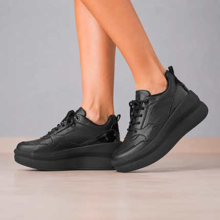 Zapatillas Urbanas Mujer Zadar - Negro Total