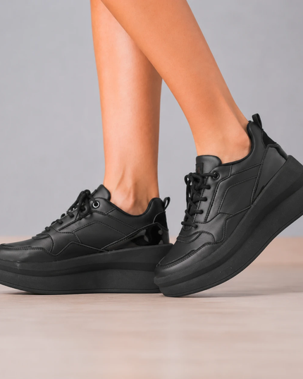 Zapatillas Urbanas Mujer Zadar - Negro Total
