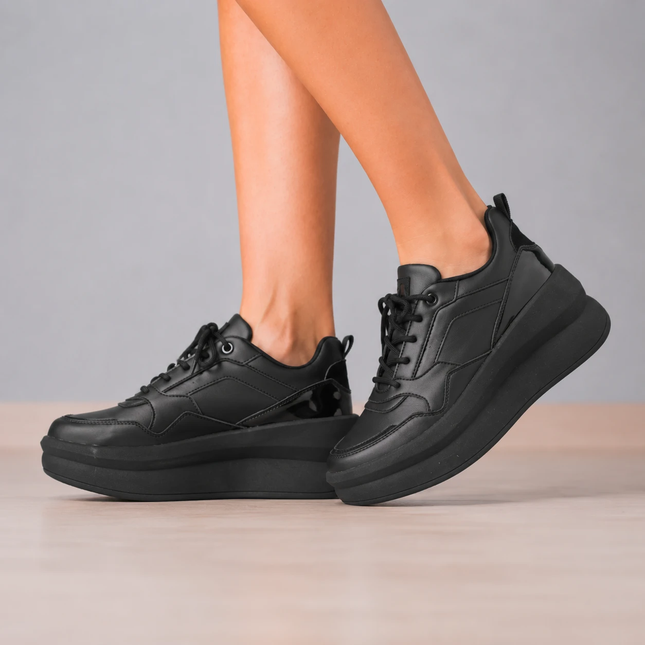 Zapatillas Urbanas Mujer Zadar - Negro Total