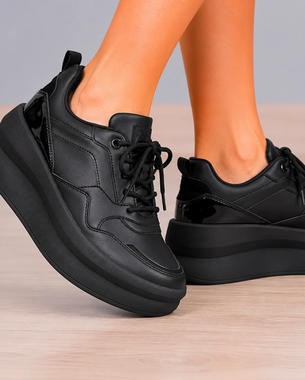 Zapatillas Urbanas Mujer Zadar - Negro Total
