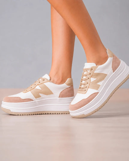 Zapatillas Urbanas Mujer Zambia - Beige