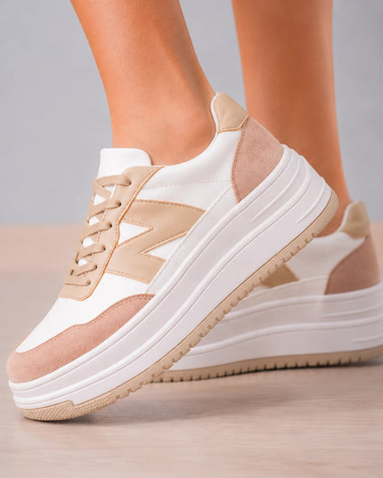 Zapatillas Urbanas Mujer Zambia - Beige