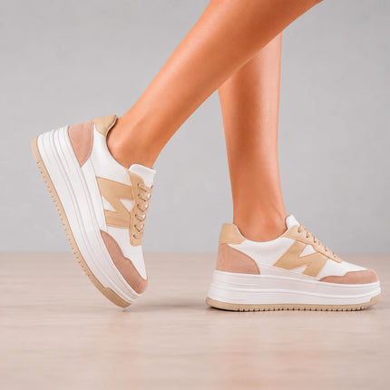 Zapatillas Urbanas Mujer Zambia - Beige
