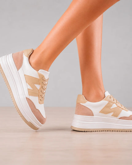 Zapatillas Urbanas Mujer Zambia - Beige