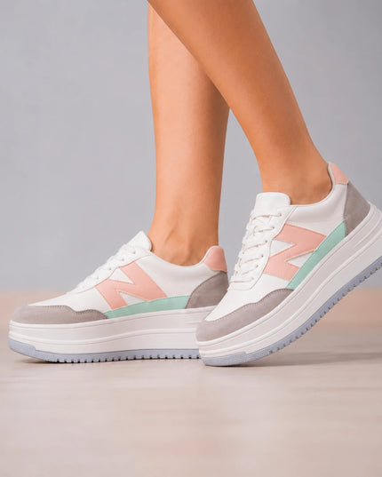 Zapatillas Urbanas Mujer Zambia - Rosado