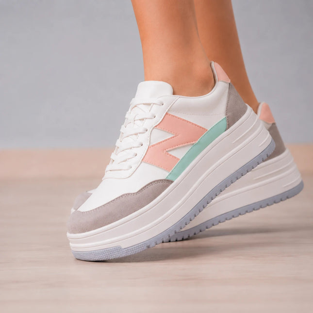 Zapatillas Urbanas Mujer Zambia - Rosado