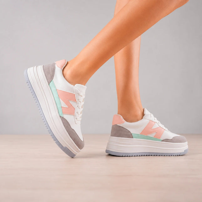 Zapatillas Urbanas Mujer Zambia - Rosado