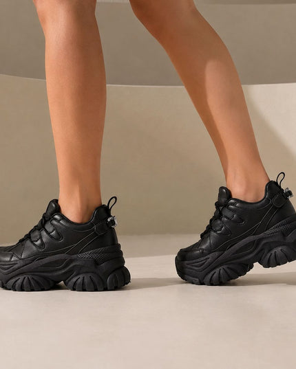 Zapatillas Urbanas Mujer Albi - Negro