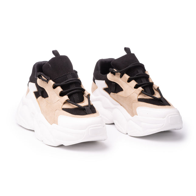 Zapatillas Urbanas Mujer Aviles - Beige