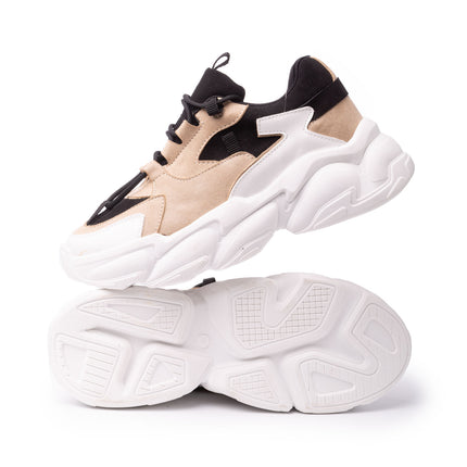 Zapatillas Urbanas Mujer Aviles - Beige