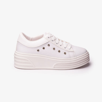 Zapatillas Urbanas Mujer Adelayde - Blanco