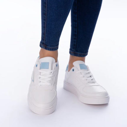 Zapatillas Urbanas Mujer Adul - Celeste