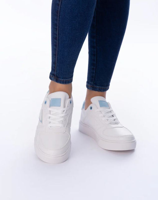 Zapatillas Urbanas Mujer Adul - Celeste
