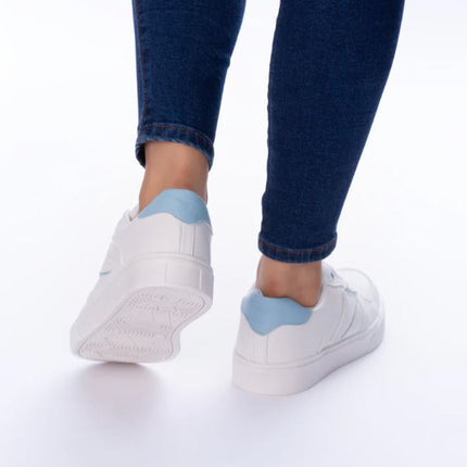 Zapatillas Urbanas Mujer Adul - Celeste