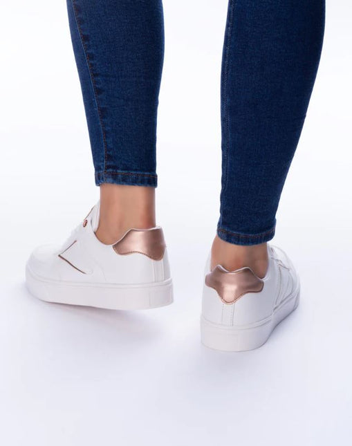 Zapatillas Urbanas Mujer Adul - Dorado