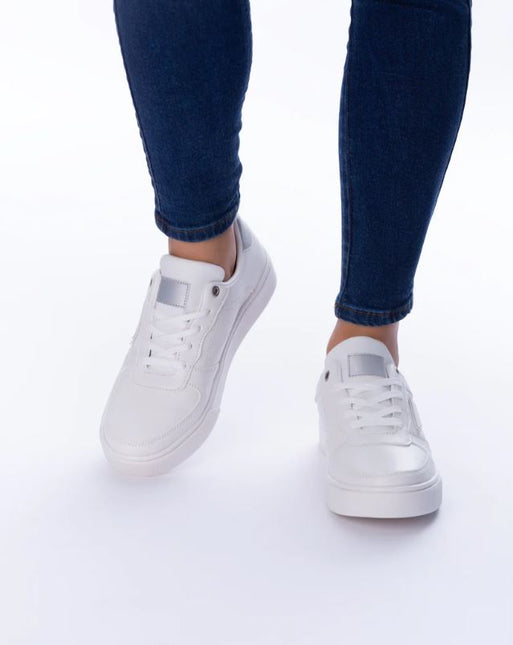 Zapatillas Urbanas Mujer Adul - Plateado