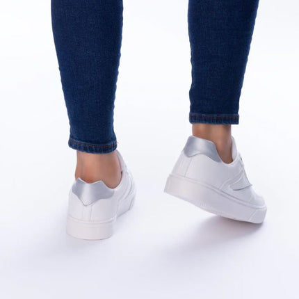 Zapatillas Urbanas Mujer Adul - Plateado
