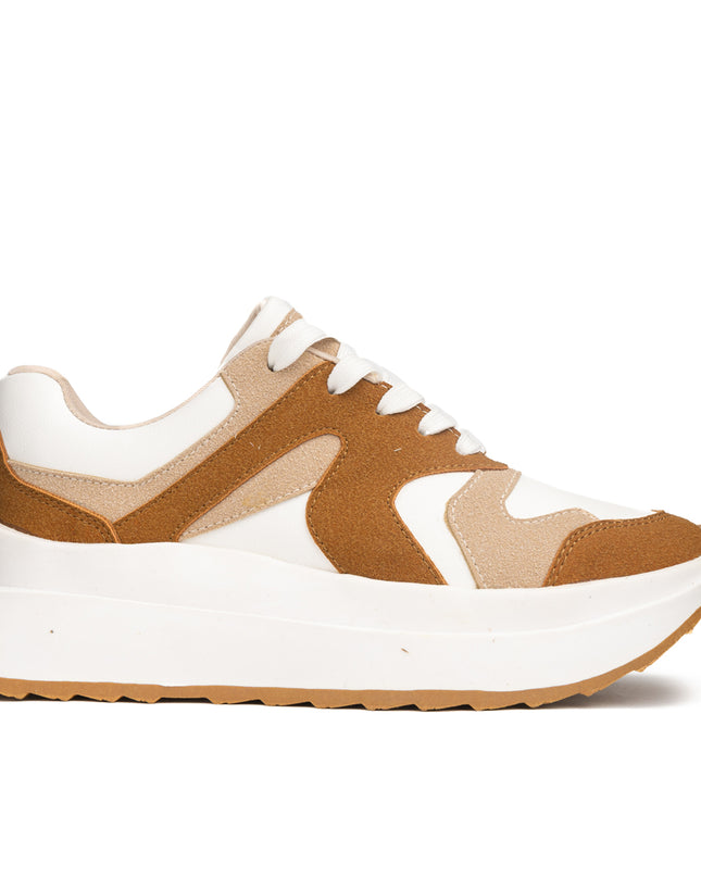 Zapatilla Amberes  - Camel
