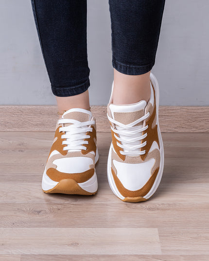 Zapatilla Amberes  - Camel