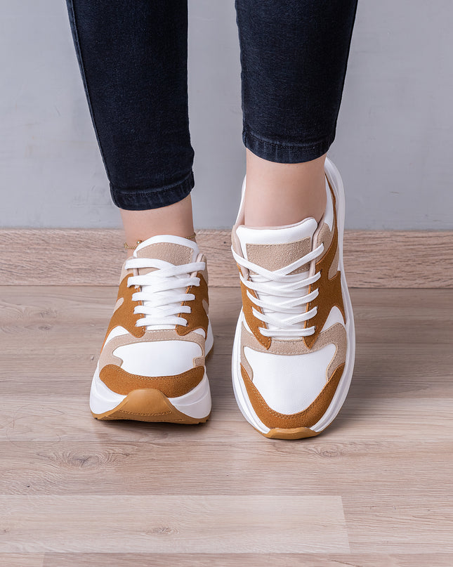 Zapatilla Amberes  - Camel