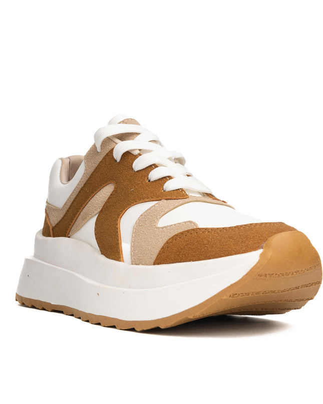 Zapatilla Amberes  - Camel