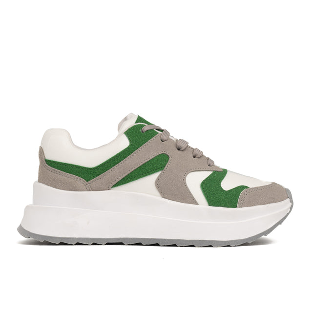 Zapatillas Urbanas Mujer Amberes  - Verde