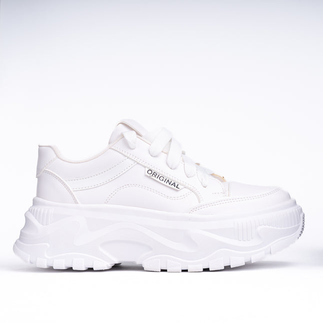 Zapatillas Urbanas Mujer Amyh - Blanco
