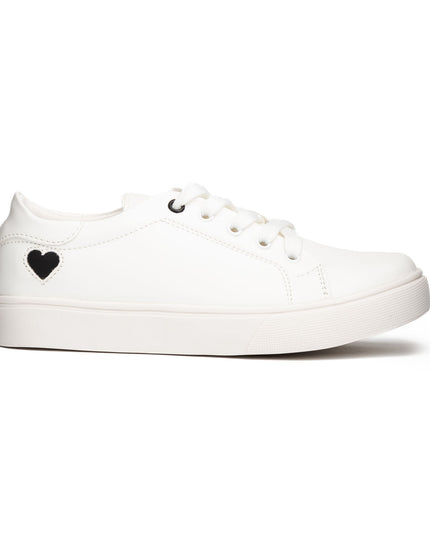 Zapatilla Arezzo - Blanco Con Negro