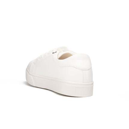 Zapatillas Urbanas Mujer Arezzo - Blanco Con Negro