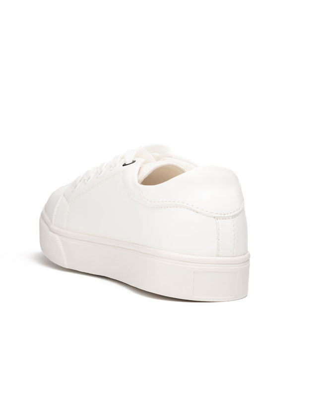 Zapatilla Arezzo - Blanco Con Negro