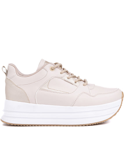 Zapatillas Urbanas Mujer Beneah - Dorado
