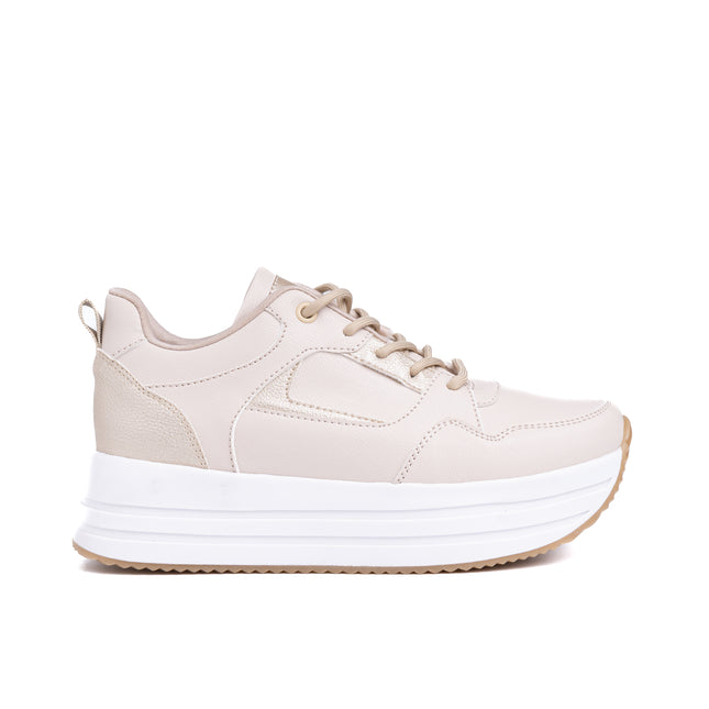 Zapatillas Urbanas Mujer Beneah - Dorado