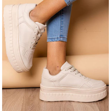 Zapatilla Benetton - Beige