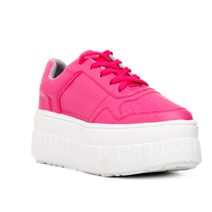 Zapatillas Urbanas Mujer Benetton - Fucsia