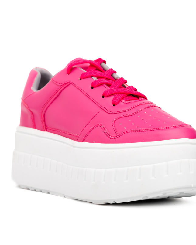 Zapatilla Benetton - Fucsia