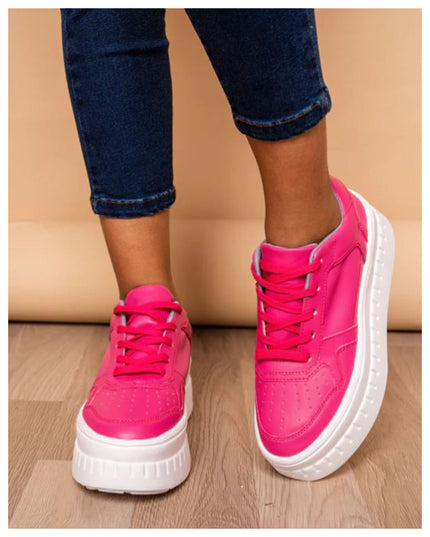 Zapatilla Benetton - Fucsia