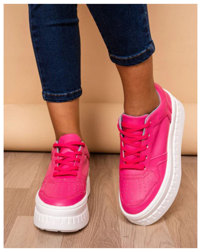 Zapatilla Benetton - Fucsia