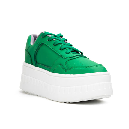 Zapatillas Urbanas Mujer Benetton - Verde