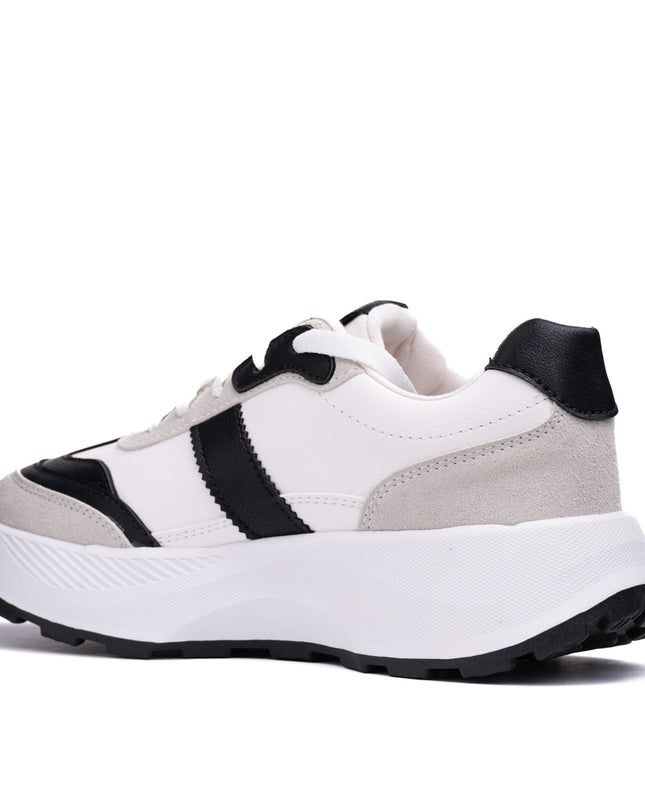Zapatilla Berzobit - Blanco Negro