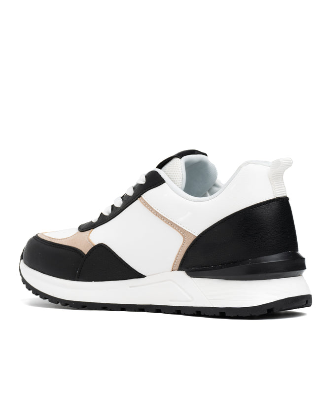 Zapatilla Bookre - Negro Beige