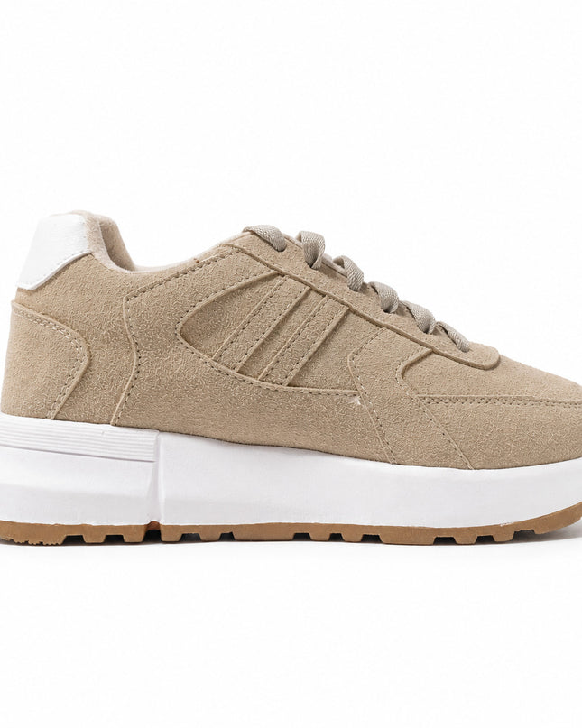 Zapatillas Urbanas Mujer Bosni - Beige