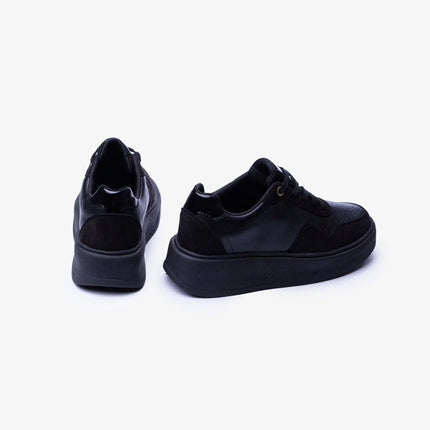 Zapatillas Urbanas Mujer Cancun - Negro