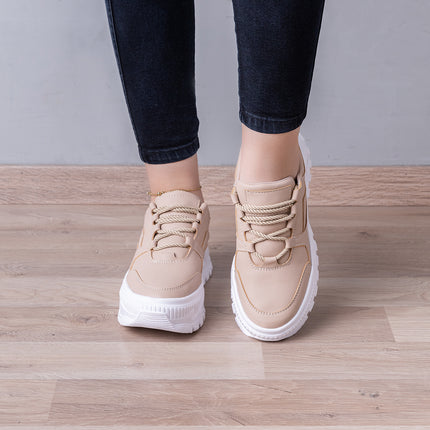 Zapatillas Urbanas Mujer Catarina - Beige