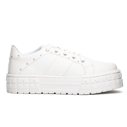 Zapatillas Urbanas Mujer Cora - Blanco