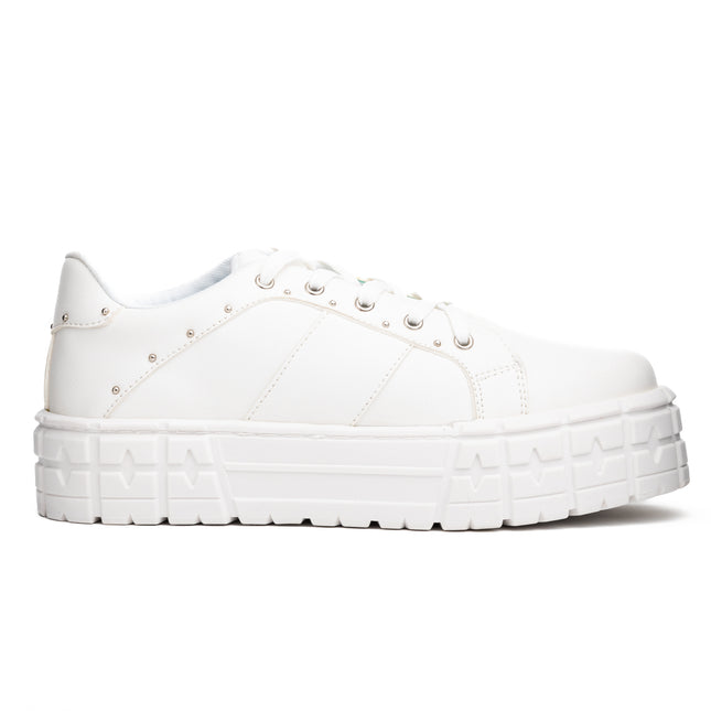 Zapatillas Urbanas Mujer Cora - Blanco