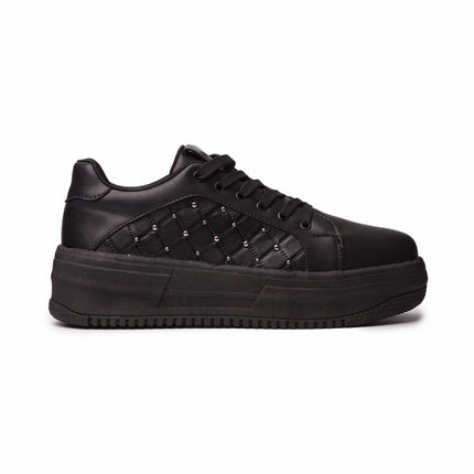 Zapatillas Urbanas Mujer Diamante - Negro