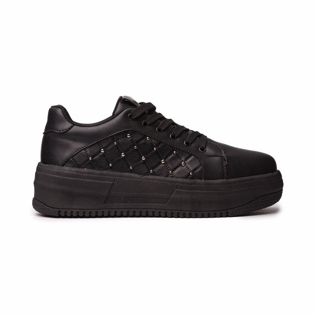 Zapatillas Urbanas Mujer Diamante - Negro