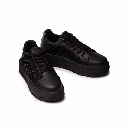 Zapatillas Urbanas Mujer Diamante - Negro