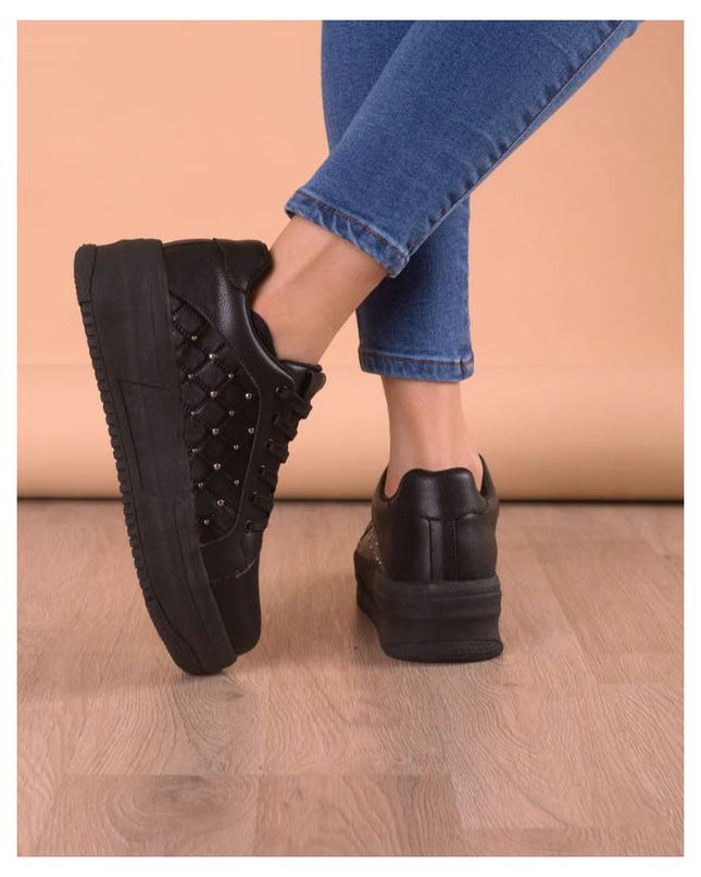 Zapatilla Diamante - Negro