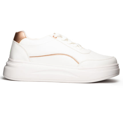 Zapatillas Urbanas Mujer Diest  - Dorado